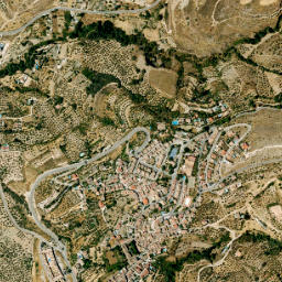 Víznar map(satellite map)