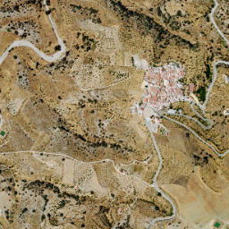 Alcudia de Monteagud map(satellite map)