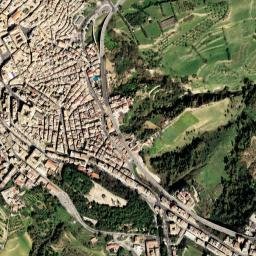 Caltagirone map(satellite map)