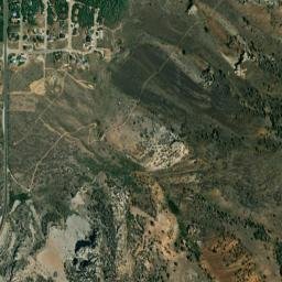 Alpine Dr Bishop California Satellite Map