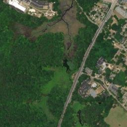 Yorktown map(satellite map)