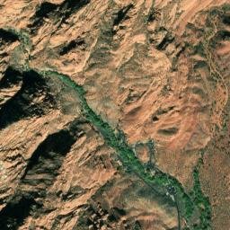Red Cliffs National Conservation Area Unnamed Road Hurricane  High Resolution Satellite Map