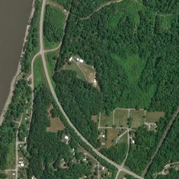 Thebes IL America High Resolution Satellite Map