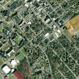 Blacksburg map(satellite map)
