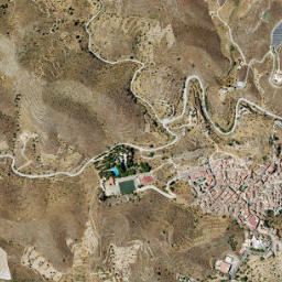 Lubrín map(satellite map)