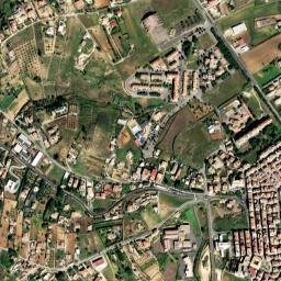 Grammichele map(satellite map)