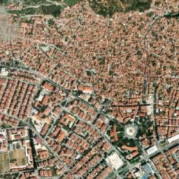 Menteşe map(satellite map)