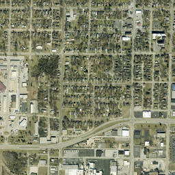 Springfield map(satellite map)