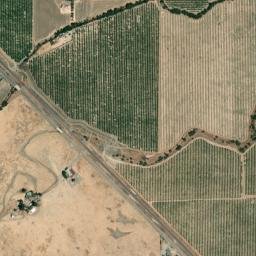 5308-5498 South Santa Fe Avenue, Le Grand High Resolution Satellite Map