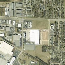 Satellite view of Hickory Hills Country Club
