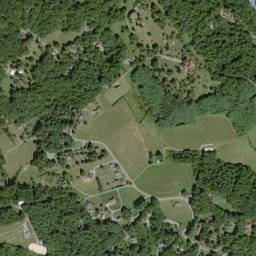 Roanoke County map(satellite map)