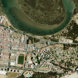 Isla Cristina map(satellite map)