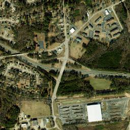 Satellite view of Dogwood Trace Golf Course