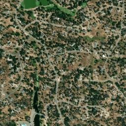 Yosemite Lakes map(satellite map)