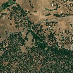 Fine Gold California High Resolution Satellite Map