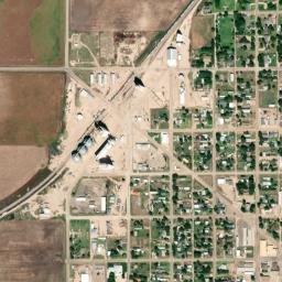 543 Northwest Ave Hugoton, Kansas Satellite Map