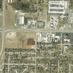 3510 West Sunshine Street, Springfield, MO High Resolution Satellite Map