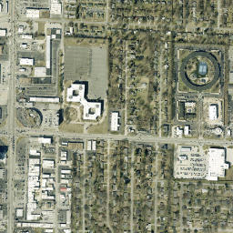 2168-2170 East Cinderella Street, Springfield High Resolution Satellite Map