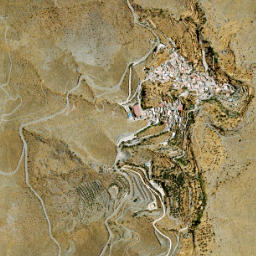 Olula de Castro map(satellite map)