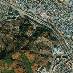 T’aebaek map(satellite map)