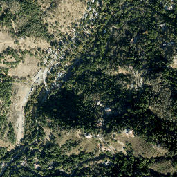 New Almaden California High Resolution Satellite Map