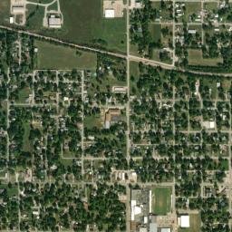 Cherokee County map(satellite map)