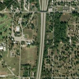1347-1401 Historic U.S. 66, Carthage, MO High Resolution Satellite Map