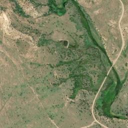 Carrizo Springs Colorado High Resolution Satellite Map