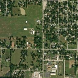 908-912 South Florida Avenue Columbus KS High Resolution Satellite Map