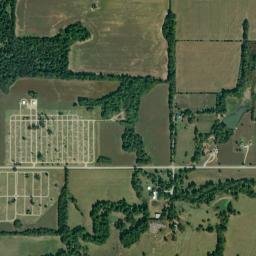 1001-1251 SE Wyandotte Rd Columbus KS 66725 High Resolution Satellite Map