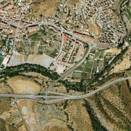Cenes de la Vega map(satellite map)