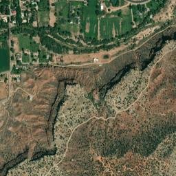 Bridge Road, Springdale, UT 84767, USA High Resolution Satellite Map