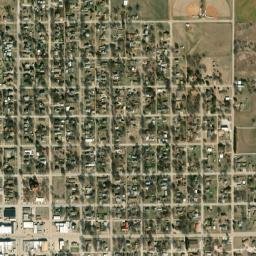 100-198 West Main Street, Anthony, KS High Resolution Satellite Map