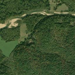 Shannon County map(satellite map)