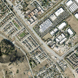 Madrone California High Resolution Satellite Map