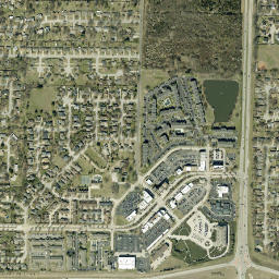 2104 W Chesterfield Blvd Springfield High Resolution Satellite Map