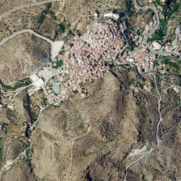 Mojacar map(satellite map)
