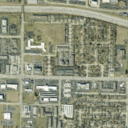 1555 East Independence Street, Springfield High Resolution Satellite Map