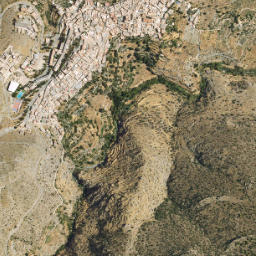 Abrucena map(satellite map)