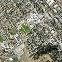 Morgan Hill map(satellite map)