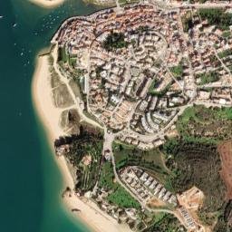 Ferragudo map(satellite map)
