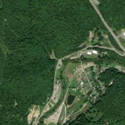 Letcher County map(satellite map)