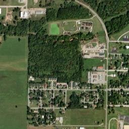 Lawrence County map(satellite map)