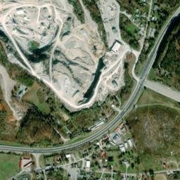Pulaski County map(satellite map)