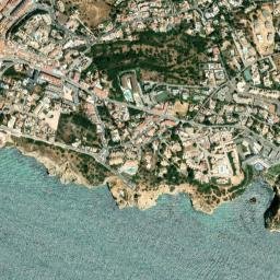 Carvoeiro map(satellite map)