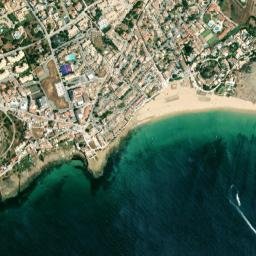 Senhora da Luz map(satellite map)