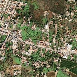 Almancil map(satellite map)