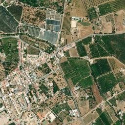 Moncarapacho map(satellite map)