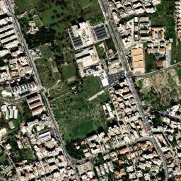 Provincia di Siracusa map(satellite map)