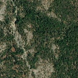 Dinkey Creek California High Resolution Satellite Map